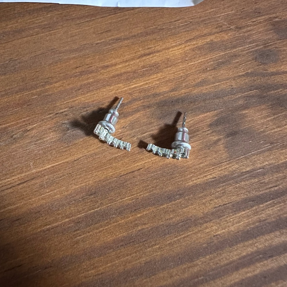 Elegant Silver Stud Earrings